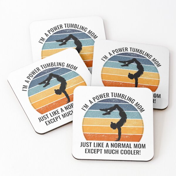 Item preview, Power Tumbling Mom Gymnastics Gymnast Mother designed and sold by TastefulTees.