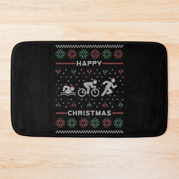 Item preview, Triathlon christmas Ugly Sweater designed and sold by TamGustam.