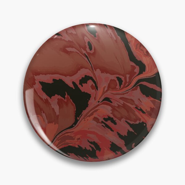 Item preview, Dark Red and Black Fluid Pour Art designed and sold by Abbara.