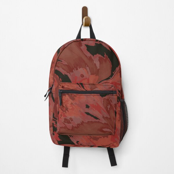 Item preview, Dark Red and Black Fluid Pour Art designed and sold by Abbara.
