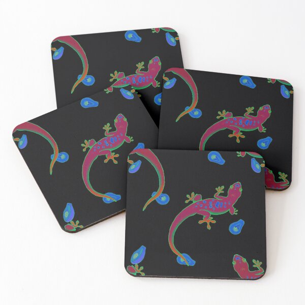 Item preview, Inverted day geckos  designed and sold by Tati Varv.