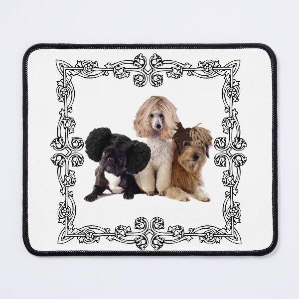 Item preview, Dogs in Wigs designed and sold by NomadMessenger.