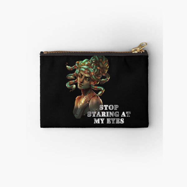 Item preview, Stop Staring At My Eyes - medusa greek god - searching for love  designed and sold by UnseenCreations.