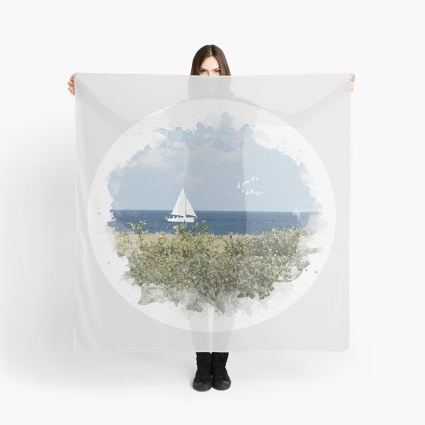 Item preview, Beach view with boat designed and sold by Lorredraw.