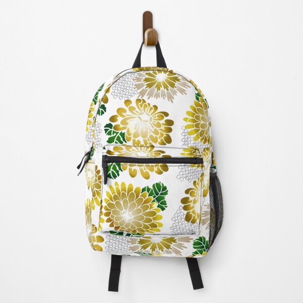 Item preview, Japanese Pattern WAGARA of FUYUNOKIKU. Winter Chrysanthemum designed and sold by monodesigns.