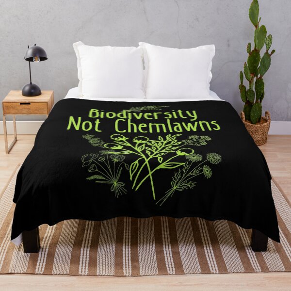 Item preview, Biodiversity Not Chemlawns Green Design designed and sold by EarthArtDesigns.