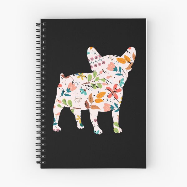 Artikelvorschau, Französische Bulldogge Frenchie Blumenmuster entworfen und verkauft von Youpattern.