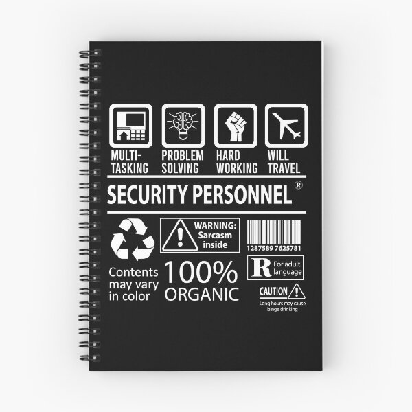 Item preview, Security Personnel T Shirt - MultiTasking Certified Job Gift Item Tee designed and sold by killingworthhi.