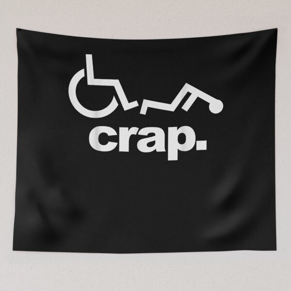Item preview, Handicap Wheelchair Funny Wheelchair Fall . designed and sold by arielfrench240.
