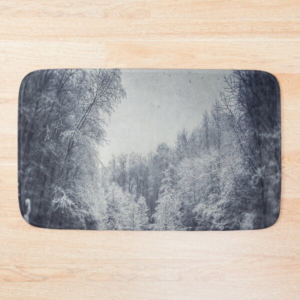 Item preview, Frozen Forest - Hoar Frost Covered Trees designed and sold by Dyrk Wyst Redbubble Shop.