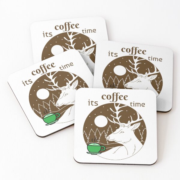 Item preview, its coffee time designed and sold by qofebean.
