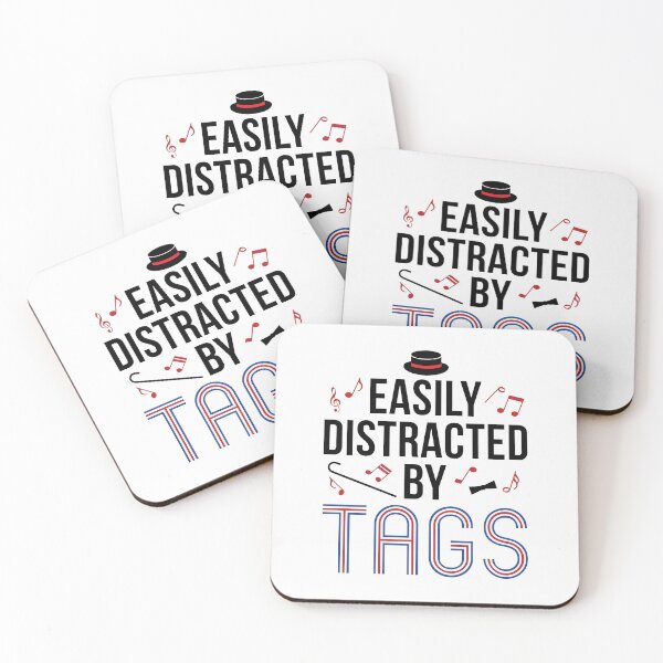 Item preview, Easily Distracted by Tags Barbershop Quartet Singing designed and sold by jaygo.