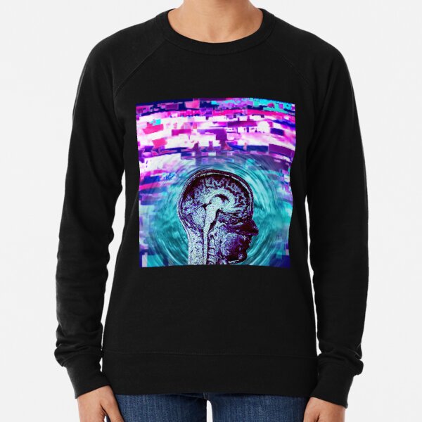 Digital Distortion - Brain Static Lightweight Sweatshirt