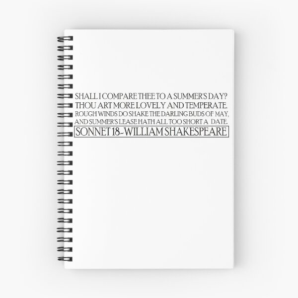 Item preview, Sonnet 18 designed and sold by silentstead.