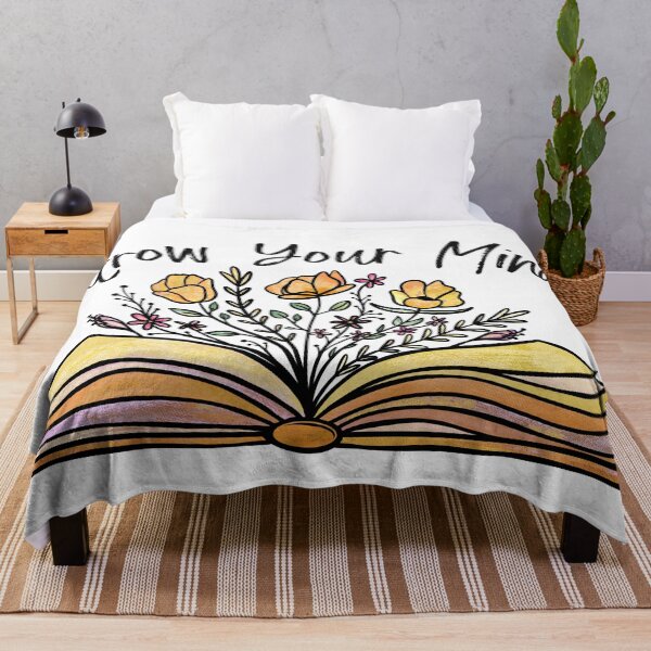 Item preview, Grow Your Mind, Book Sublimation, Gift for Book Lover designed and sold by UniqueStylistic.