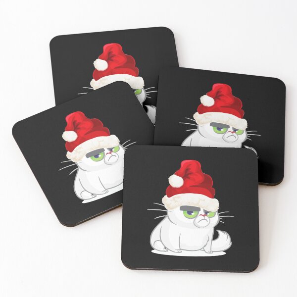 Item preview, Grumpy christmas cat designed and sold by PF-creations.