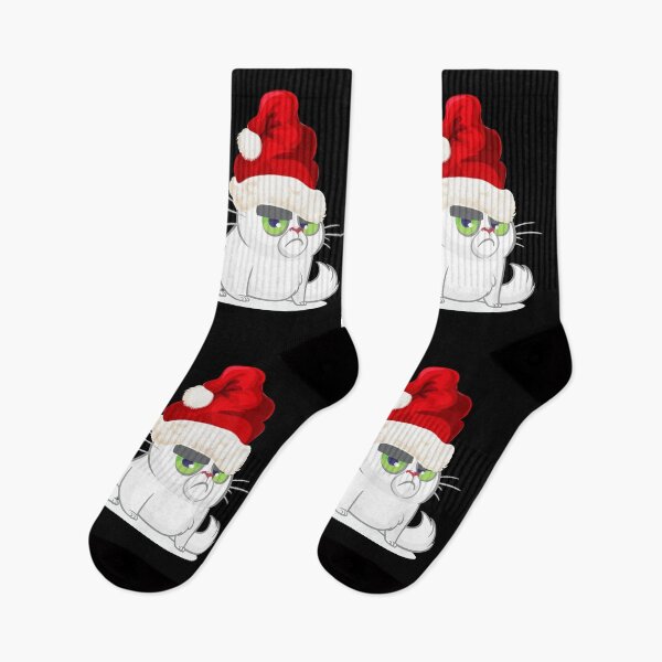 Item preview, Grumpy christmas cat designed and sold by PF-creations.