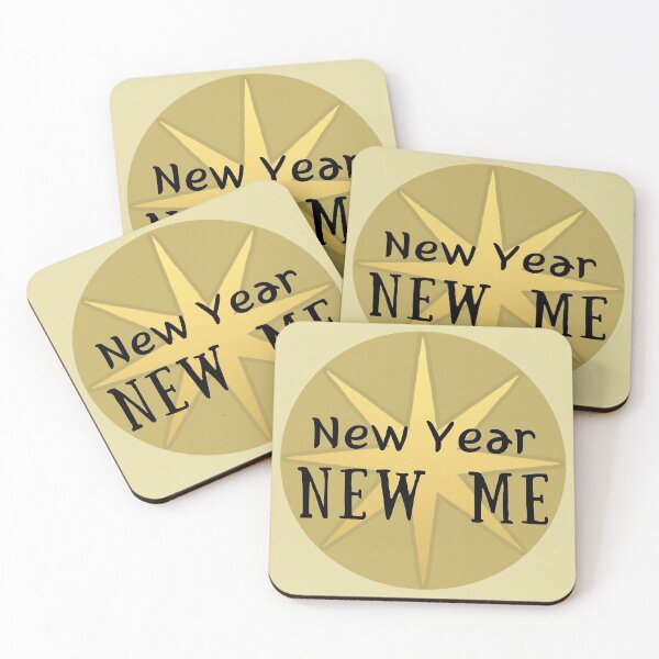 Item preview, New Year New Me Shiny Star Coin - New Year Goals designed and sold by ViewerEqualsPhoton.