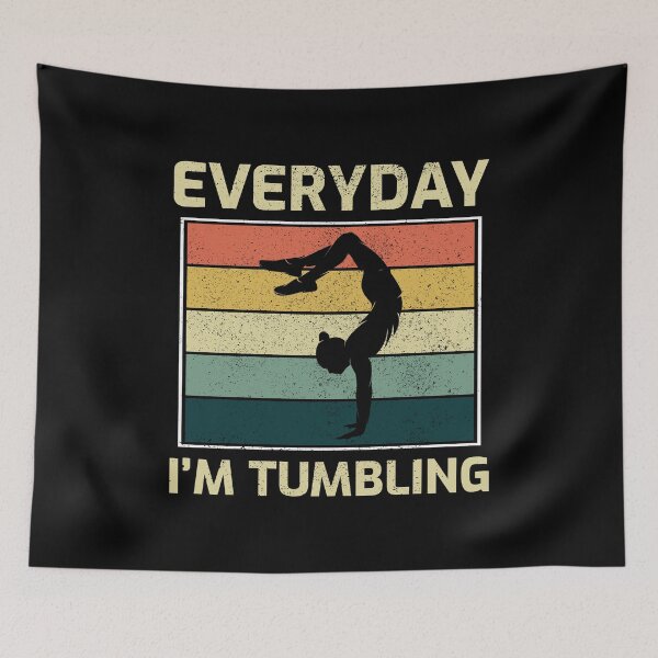 Item preview, Power Tumbling Gymnastics Gymnast Acrobatics Funny designed and sold by TastefulTees.