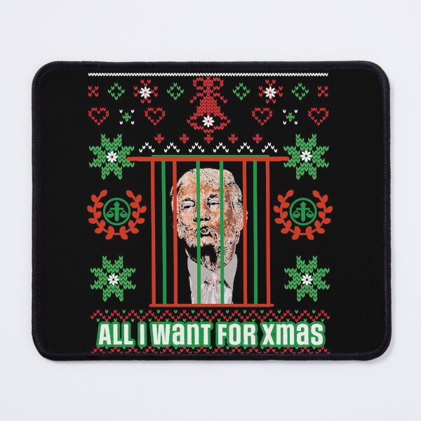 Item preview, Ugly Christmas Sweater, Funny liberal, Democrat Christmas, Anti Trump,  Funny Democrat, All I want for Christmas, Democrat gift, Christmas 2021 designed and sold by RisingFrequency.