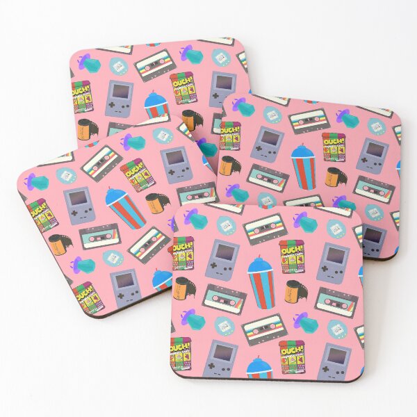 Item preview, Nostalgia Trip Pink & Blue Pattern  designed and sold by Nostalgia-Trip.