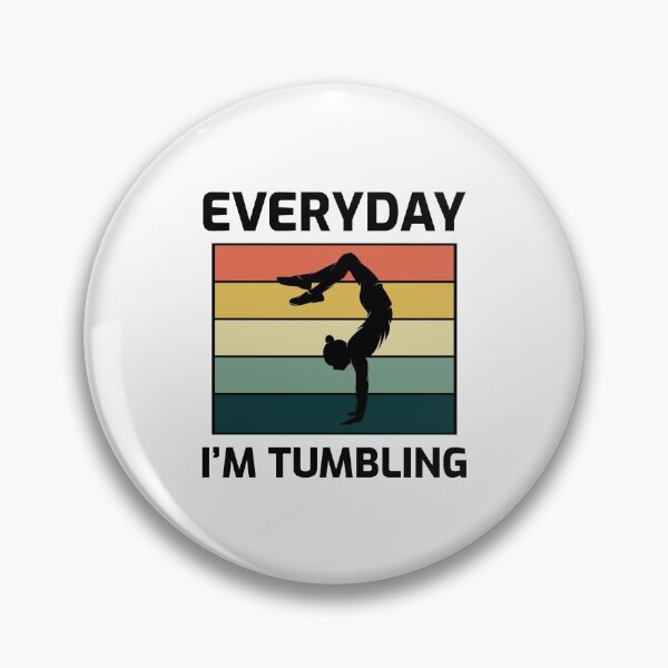 Item preview, Power Tumbling Gymnastics Gymnast Acrobatics Funny designed and sold by TastefulTees.