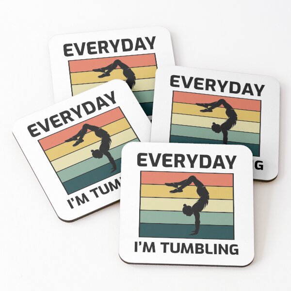 Artikelvorschau, Power Tumbling Gymnastik Turner Akrobatik Lustig entworfen und verkauft von TastefulTees.