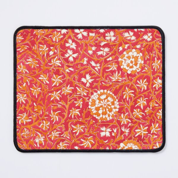 Item preview, Vintage Red Floral Pattern designed and sold by TheDailyArt.