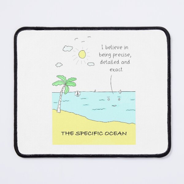 Item preview, The Specific Ocean designed and sold by DearCranley.