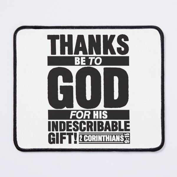 Item preview, 2 Corinthians 9:15 Thanks designed and sold by plushism.