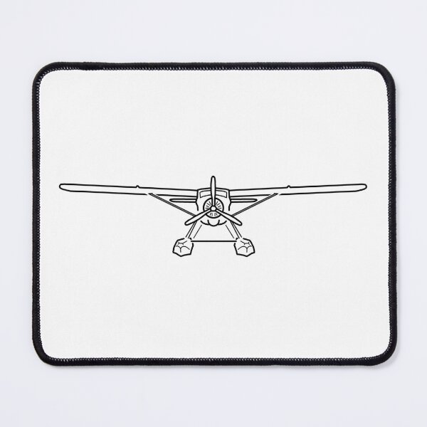 Item preview, Float plane classic aircraft black outline graphic designed and sold by soitwouldseem.