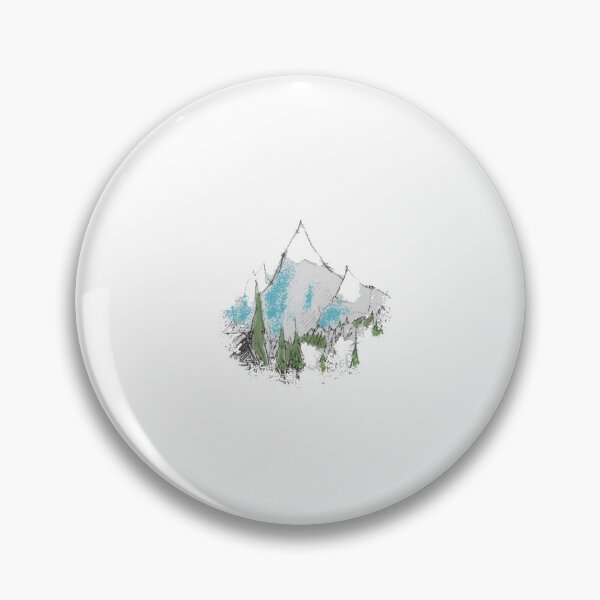 Item preview, Mountains with Pine trees - Minimal designed and sold by AlexEex.
