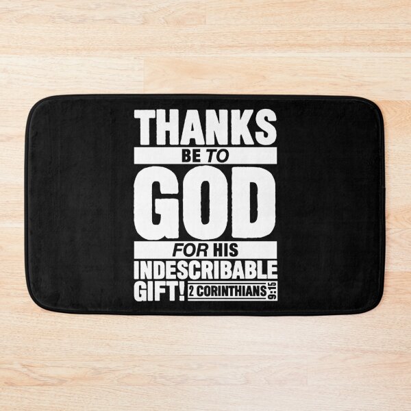 Item preview, 2 Corinthians 9:15 Thanks designed and sold by plushism.