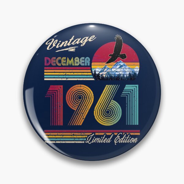Item preview, Vintage December 1961 Birthday  designed and sold by GreenSplash.