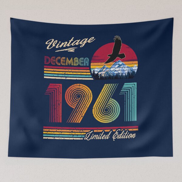 Item preview, Vintage December 1961 Birthday  designed and sold by GreenSplash.