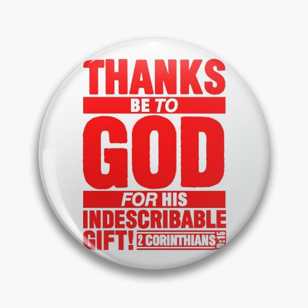 Item preview, 2 Corinthians 9:15 Thanks designed and sold by plushism.