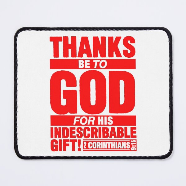 Item preview, 2 Corinthians 9:15 Thanks designed and sold by plushism.