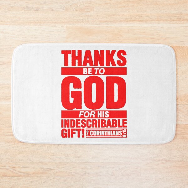 Item preview, 2 Corinthians 9:15 Thanks designed and sold by plushism.