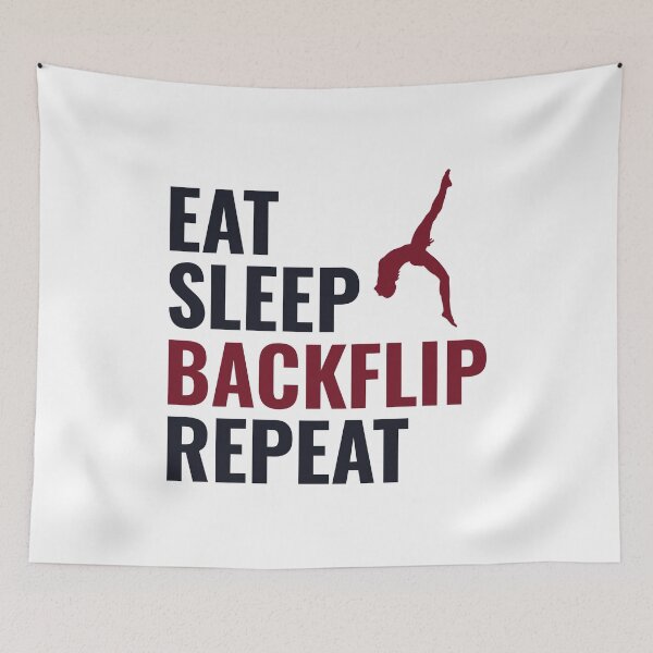Item preview, Gymnastics Gymnast Backflip Acrobatics Funny designed and sold by TastefulTees.