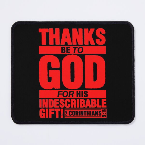 Item preview, 2 Corinthians 9:15 Thanks designed and sold by plushism.