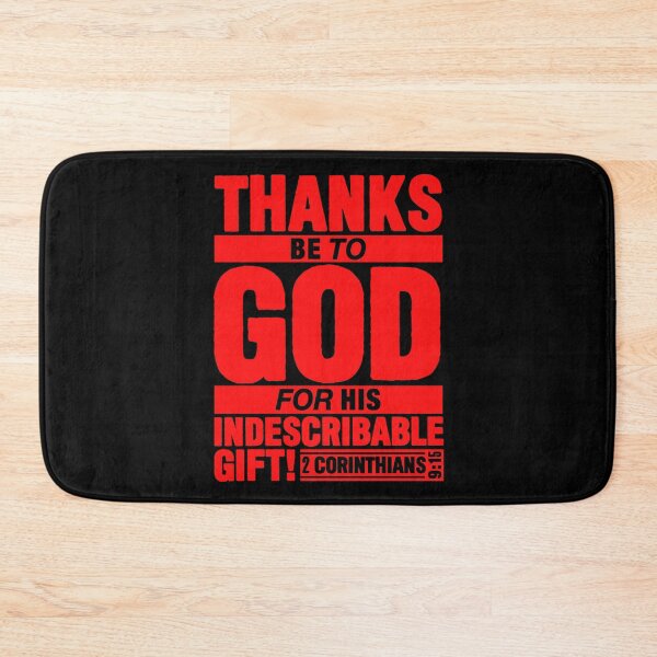 Item preview, 2 Corinthians 9:15 Thanks designed and sold by plushism.
