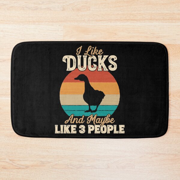 Item preview, I Like Ducks and Maybe Like 3 People - Gifts for Farmers print designed and sold by theodoros20.