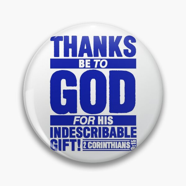 Item preview, 2 Corinthians 9:15 Thanks designed and sold by plushism.