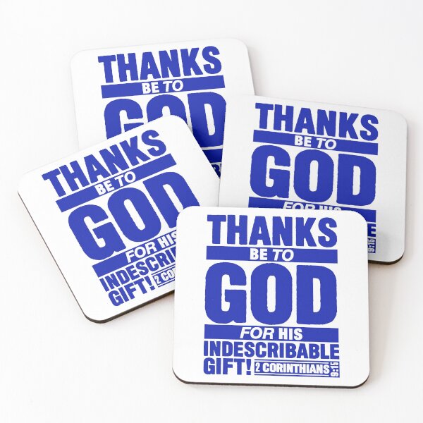 Item preview, 2 Corinthians 9:15 Thanks designed and sold by plushism.