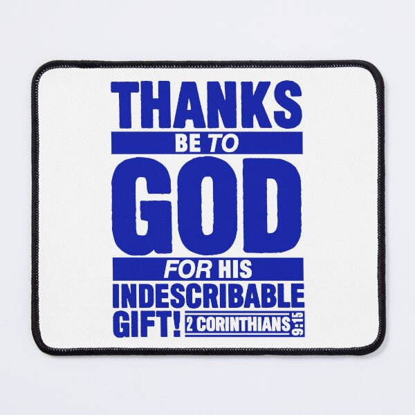 Item preview, 2 Corinthians 9:15 Thanks designed and sold by plushism.