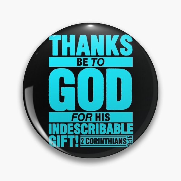 Item preview, 2 Corinthians 9:15 Thanks designed and sold by plushism.