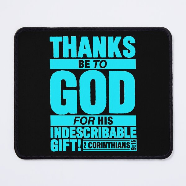 Item preview, 2 Corinthians 9:15 Thanks designed and sold by plushism.