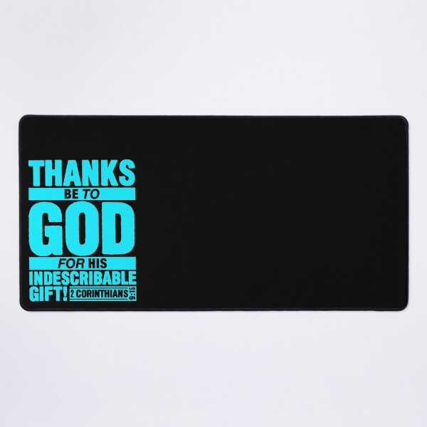 Item preview, 2 Corinthians 9:15 Thanks designed and sold by plushism.