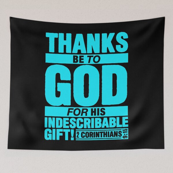 Item preview, 2 Corinthians 9:15 Thanks designed and sold by plushism.
