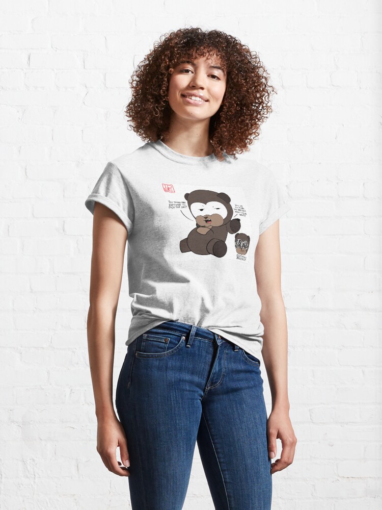 Alternate view of Judgie Bear Face the Day Classic T-Shirt
